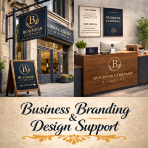 Buisness Branding & Design Support